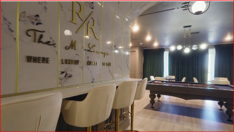 Casino and billiards room